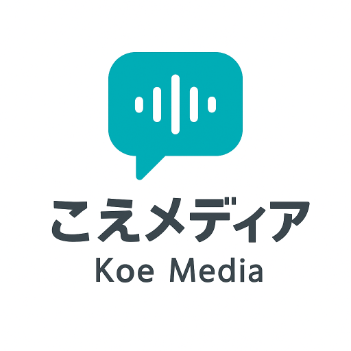 こえメディアのサイトアイコン（共鳴・メディア・対話を象徴）